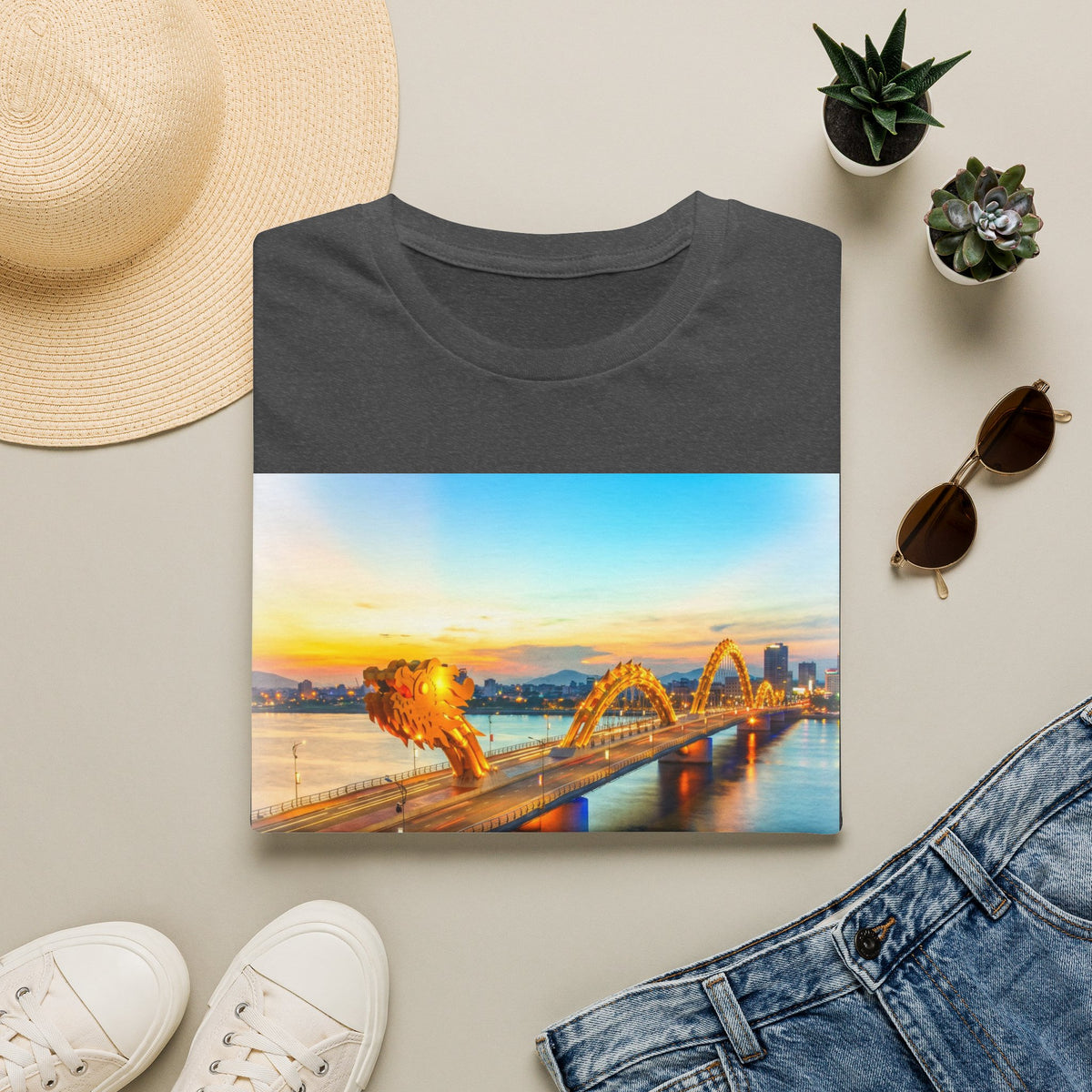 Da Nang Dragon Bridge T-Shirt — Vietnam Travel Souvenir Tee