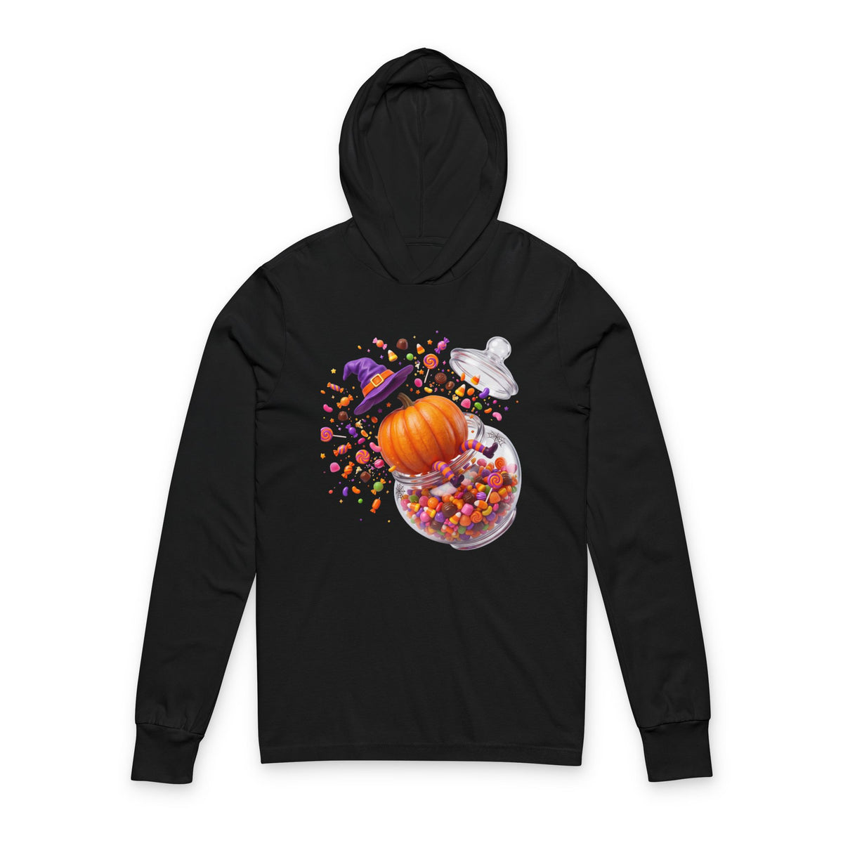 Unisex Hooded Long Sleeve Tee