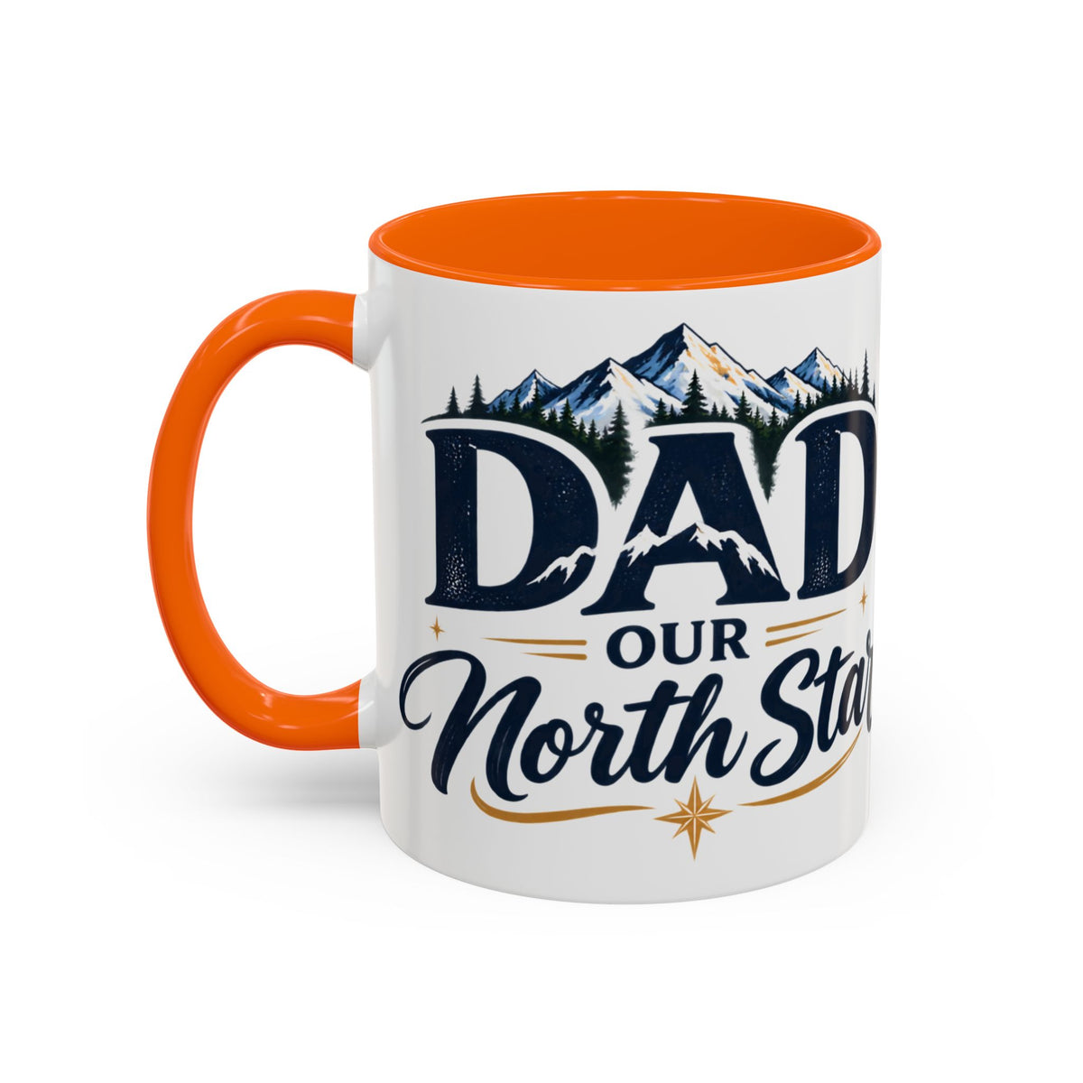 Adventure Compass Mountain Coffee Mug