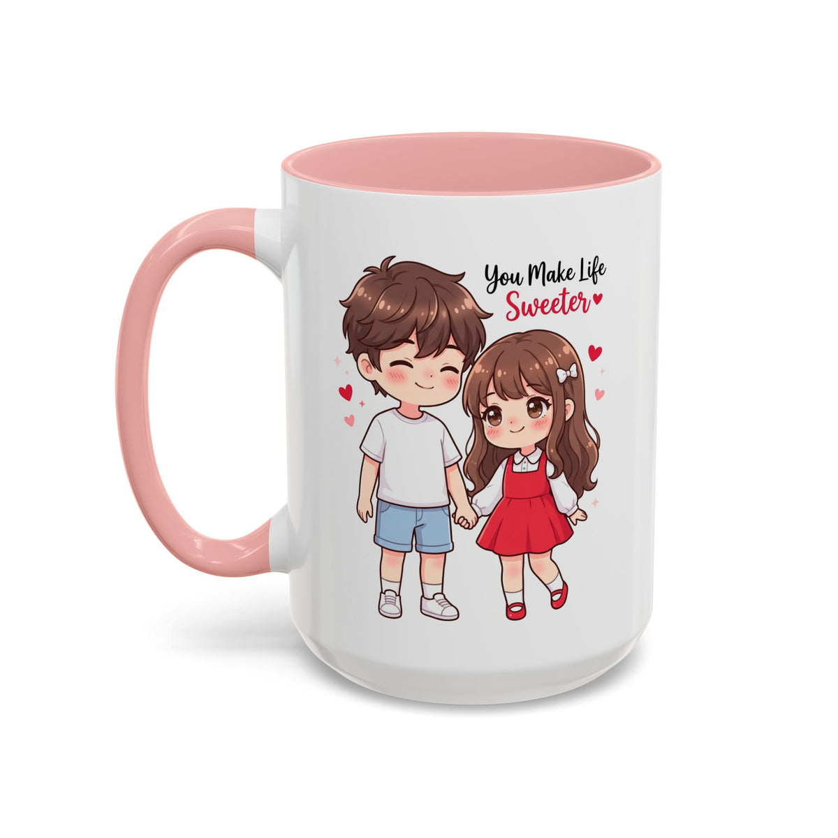 You Make Life Sweeter Couple Coffee Mug