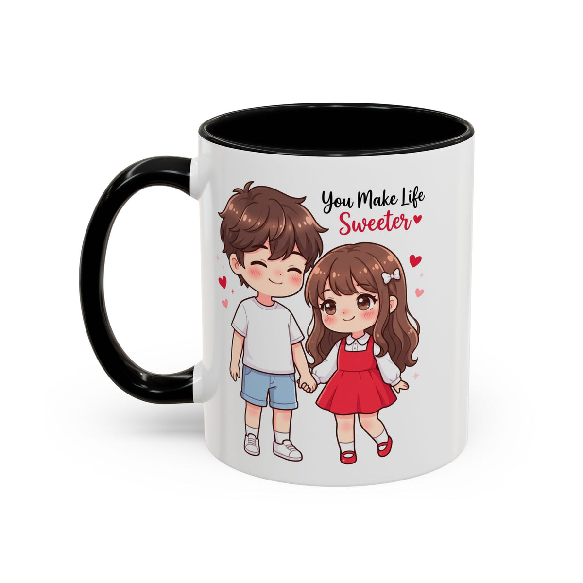 You Make Life Sweeter Couple Coffee Mug