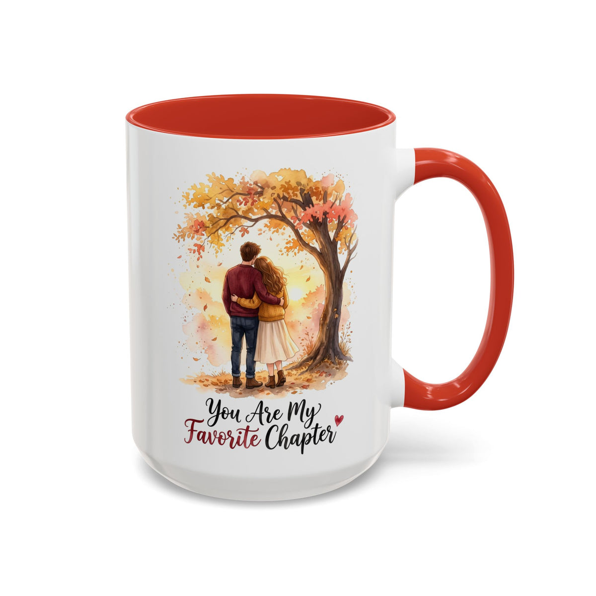 You Are My Favorite Chapter Romantic Autumn Coffee Mug