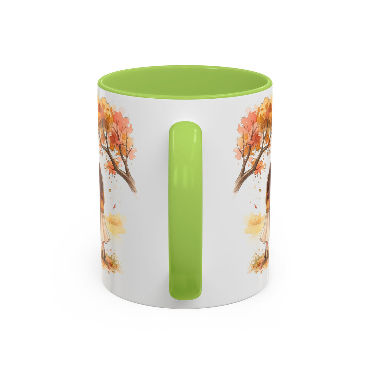 Autumn Couple Under Tree Coffee Mug