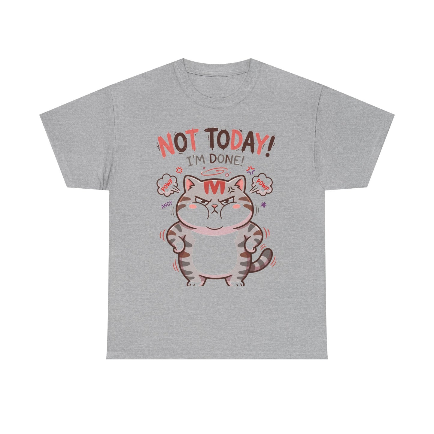 Not Today! I’m Done Cat T-Shirt