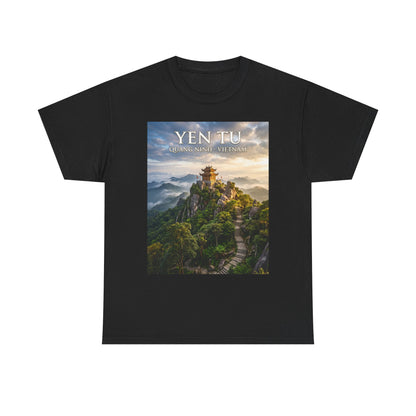 Yen Tu Mountain Scenic Tee – 'YEN TU: Listen to the Silence' Travel Photography T-Shirt