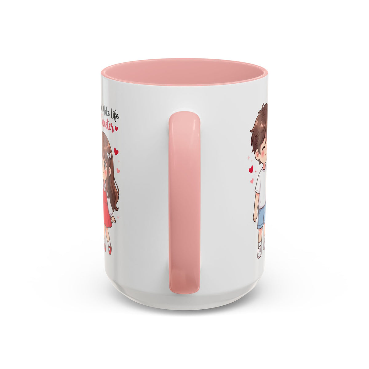 You Make Life Sweeter Couple Coffee Mug