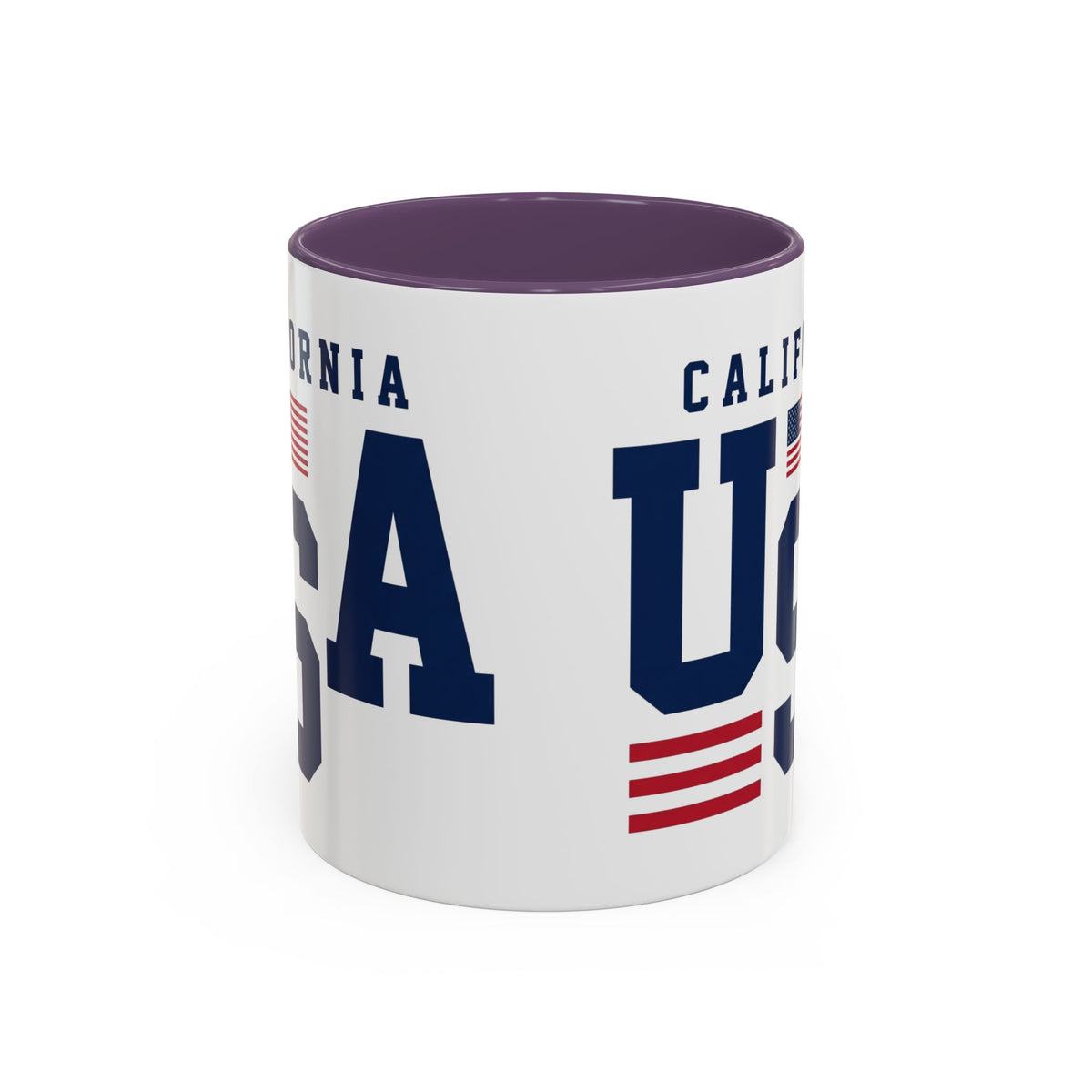 USA California Coffee Mug — Patriotic Accent 11/15oz