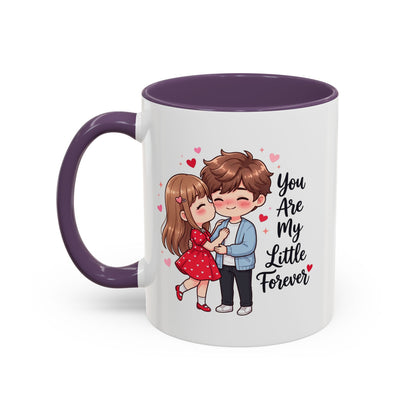 You Are My Little Forever Romantic Couple Coffee Mug