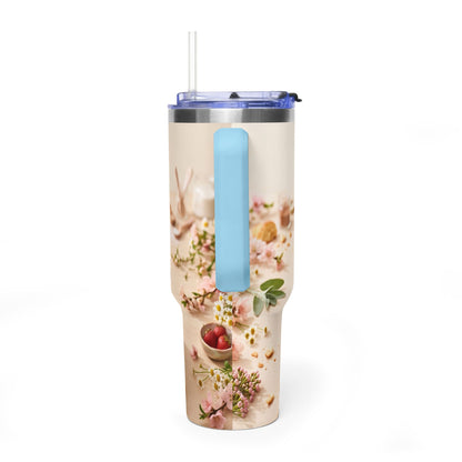 You Make Life Peachy Cat 40oz Travel Tumbler
