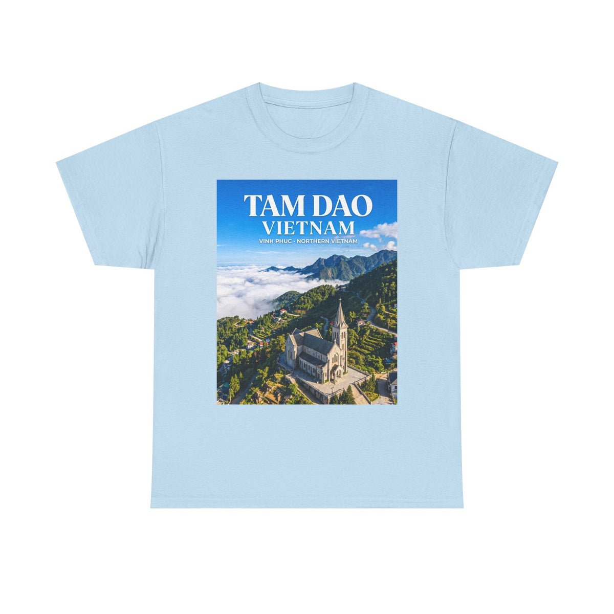Tam Dao Vietnam Scenic T-Shirt – Mountain Church Travel Tee