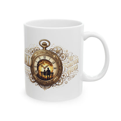 My Forever Hero Dad Ceramic Mug