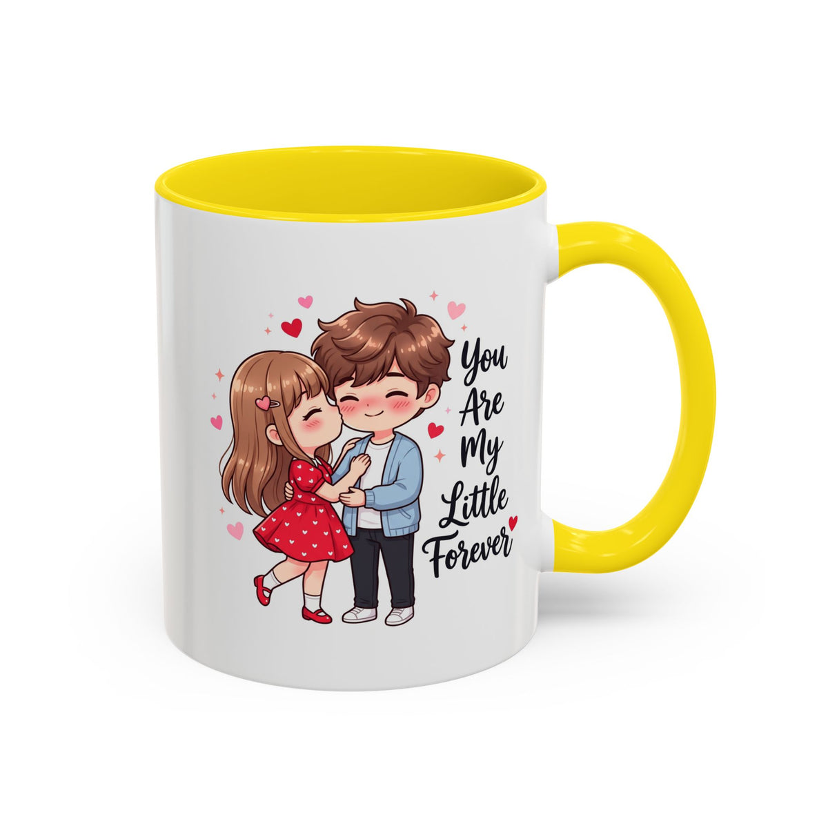 You Are My Little Forever Romantic Couple Coffee Mug