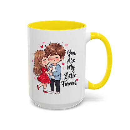You Are My Little Forever Romantic Couple Coffee Mug