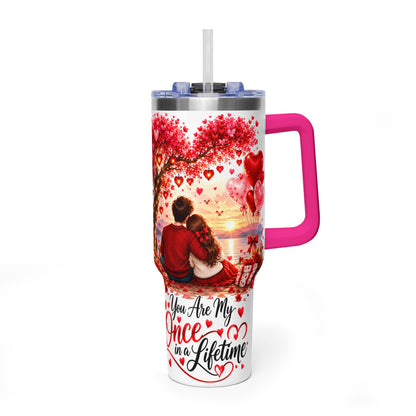 40oz Valentine’s Day Love Tree Thermal Tumbler