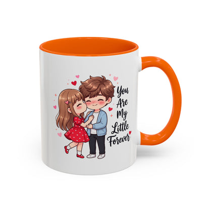 You Are My Little Forever Romantic Couple Coffee Mug