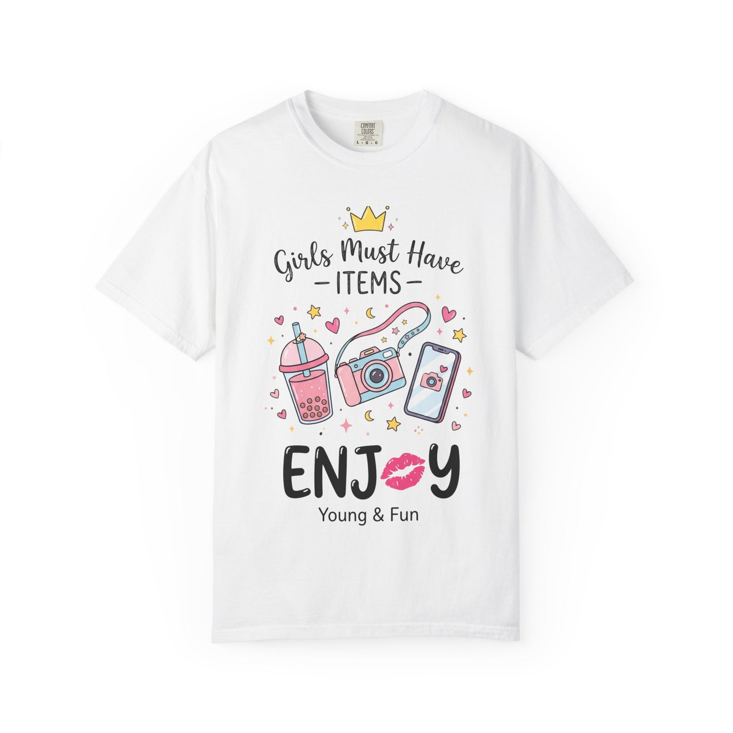Girls Must Have Items "Enjoy" Graphic T-Shirt