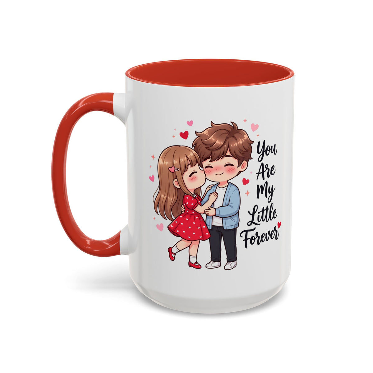 You Are My Little Forever Romantic Couple Coffee Mug