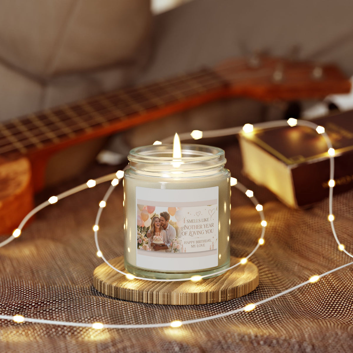 Scented Candle – Coconut Apricot Wax (4oz & 9oz)
