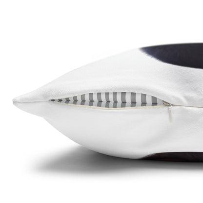 Cute Baby Panda Square Pillowcase — Adorable Bamboo-Eating Plush Decor