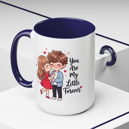 You Are My Little Forever Romantic Couple Coffee Mug