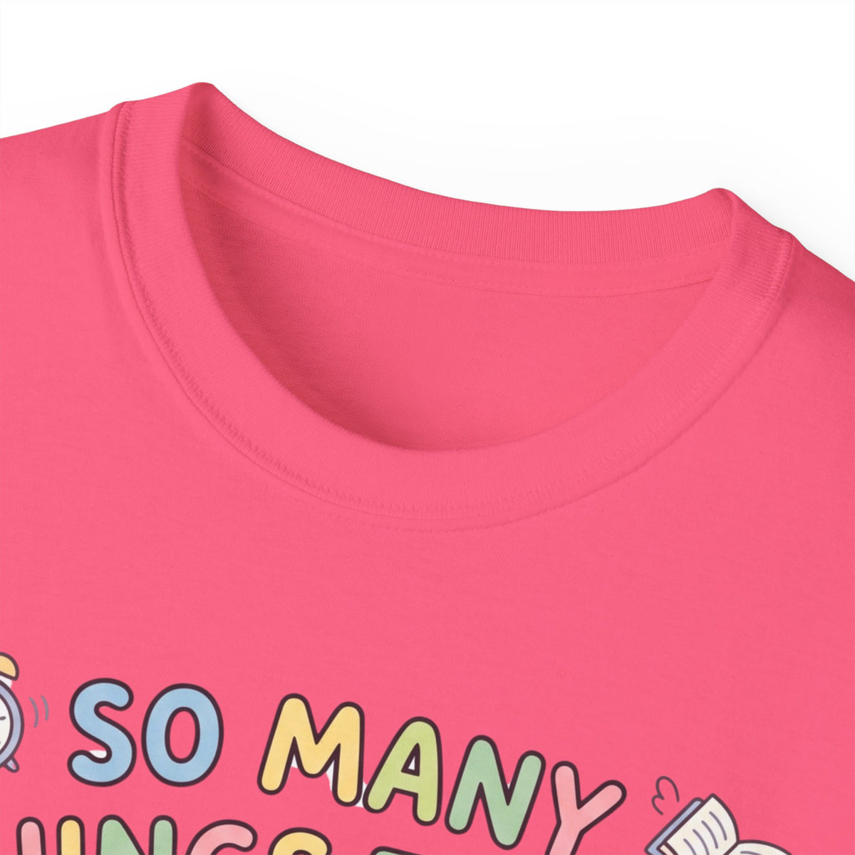 So Many Things To Do! Cat T-Shirt — Cute Stressed Kitty Graphic Tee