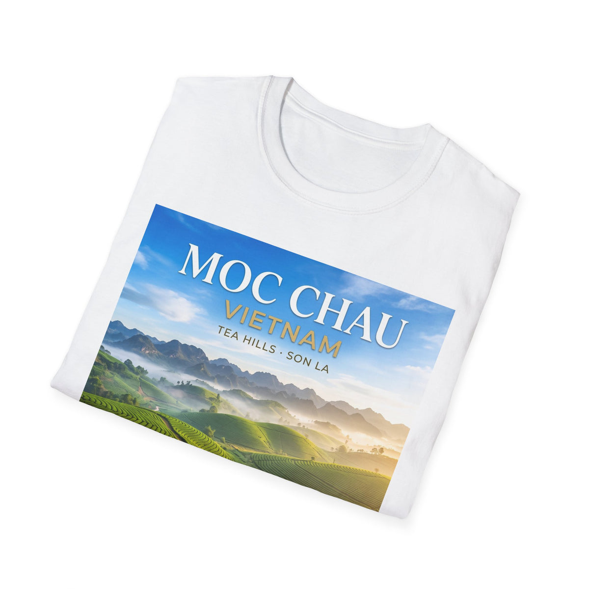 Moc Chau Vietnam Tee – Tea Hills of Son La Scenic Travel T-Shirt