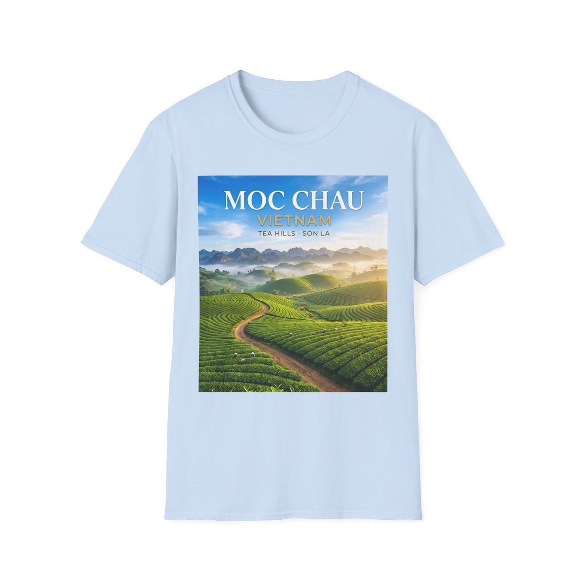 Moc Chau Vietnam Tee – Tea Hills of Son La Scenic Travel T-Shirt