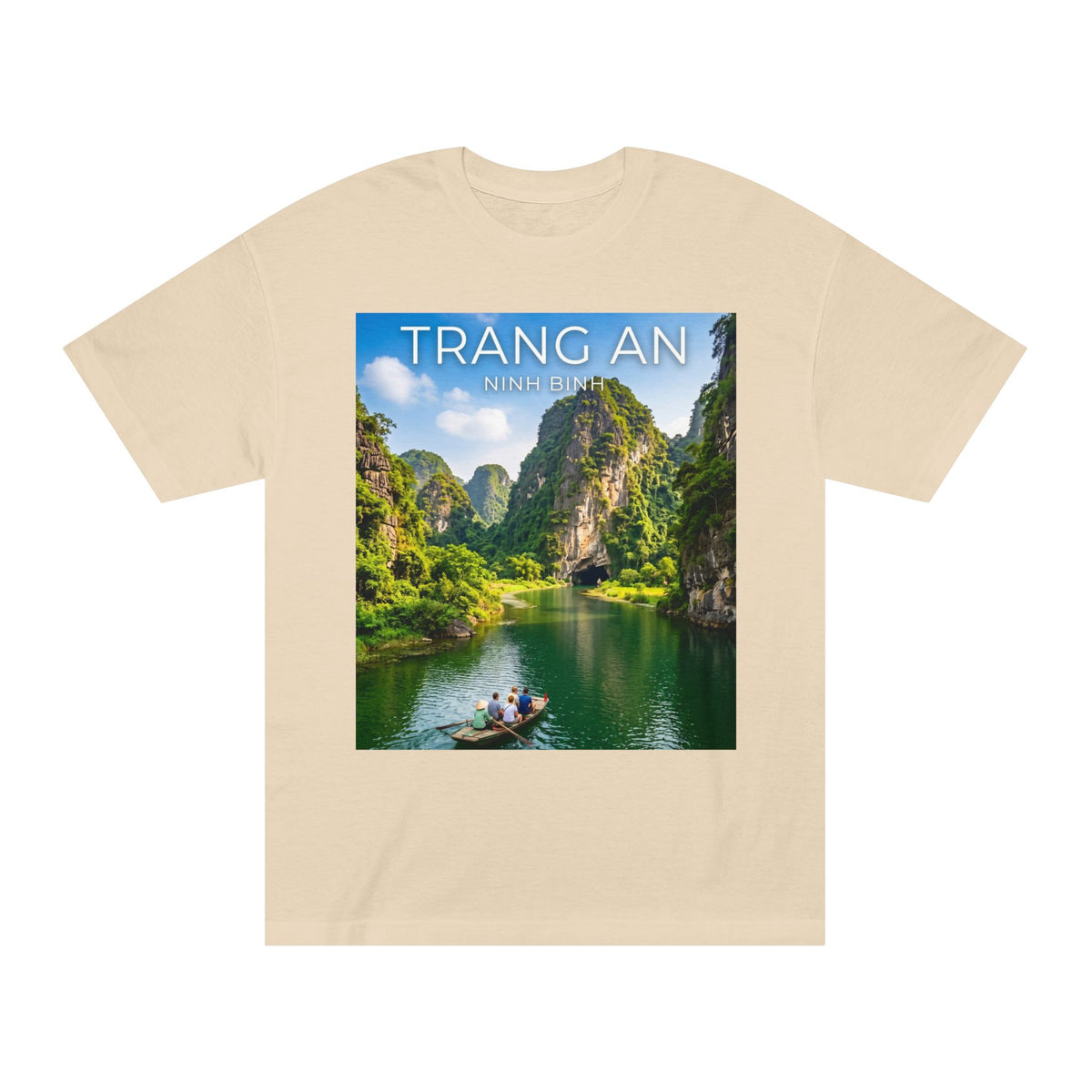 Trang An Vietnam Scenic Tee — Ninh Binh Travel Poster T-Shirt