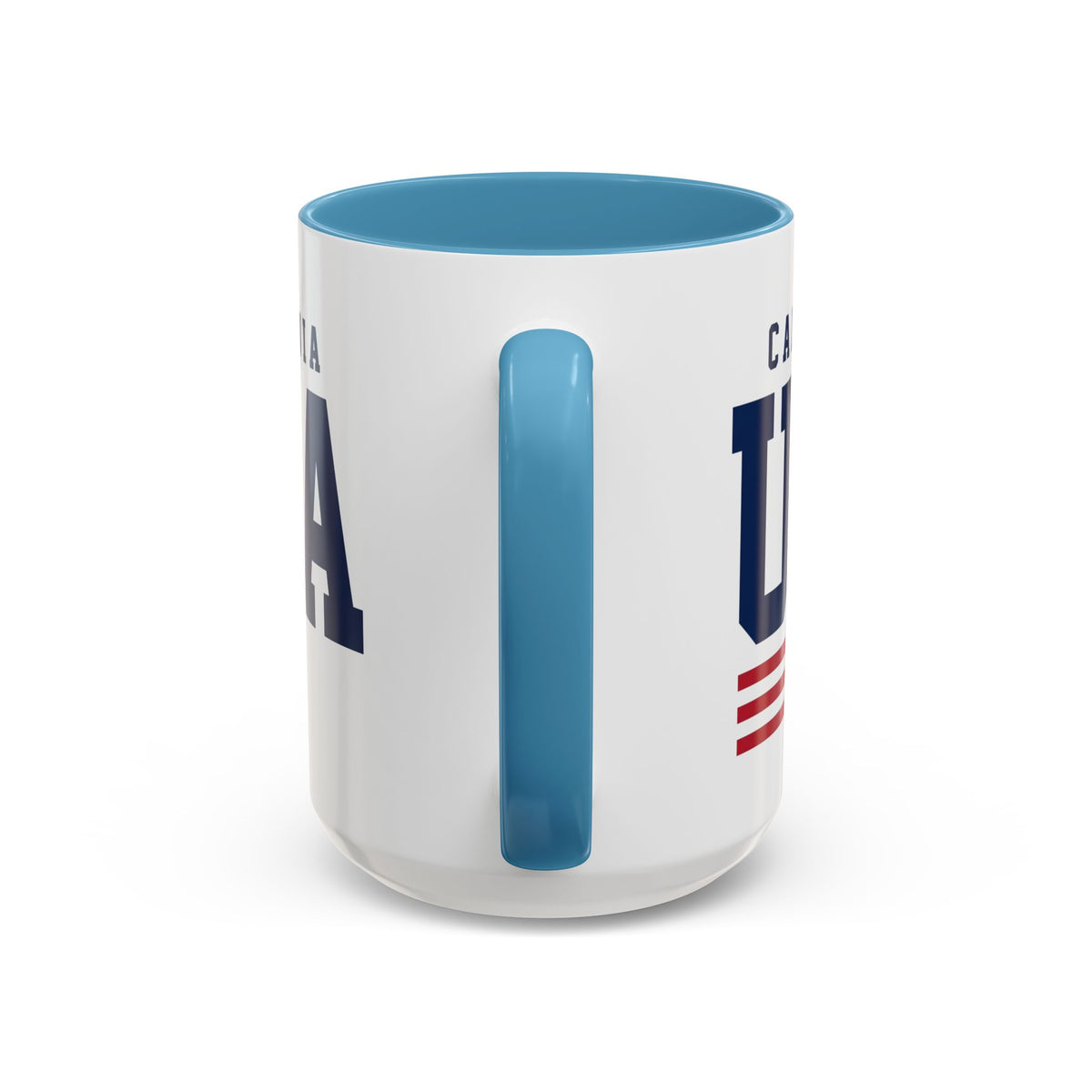 USA California Coffee Mug — Patriotic Accent 11/15oz