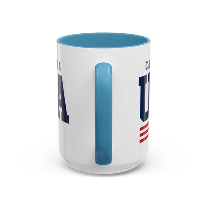 USA California Coffee Mug — Patriotic Accent 11/15oz