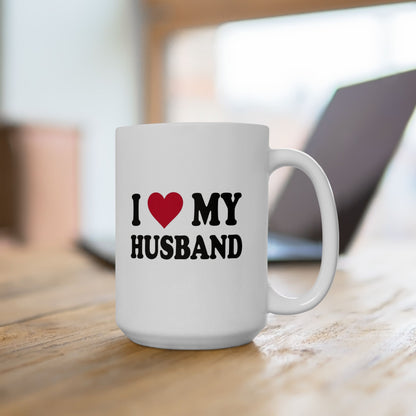 I Love Hunting Ceramic Mug