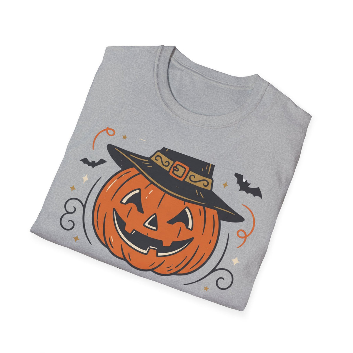 Spooky Season Pumpkin Tee — Jack-O'-Lantern Graphic Halloween T-Shirt