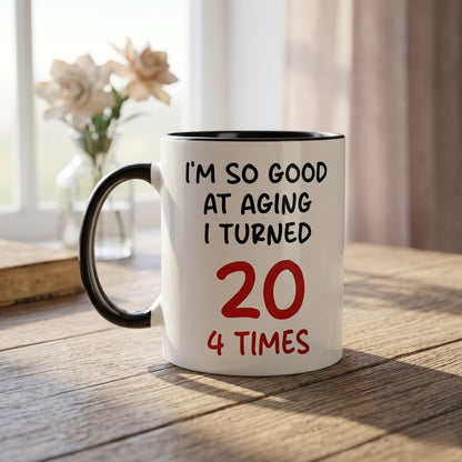 80th Birthday Gifts For Men, Gifts For 80 Year Old Man, eighty 1946 Gift, Funny Birthday Gift, 80 Year Old Cup, Turning 80 Present Cup, 80th Birthday Coffee Mug for Wife, Sister, Daughter, Friend