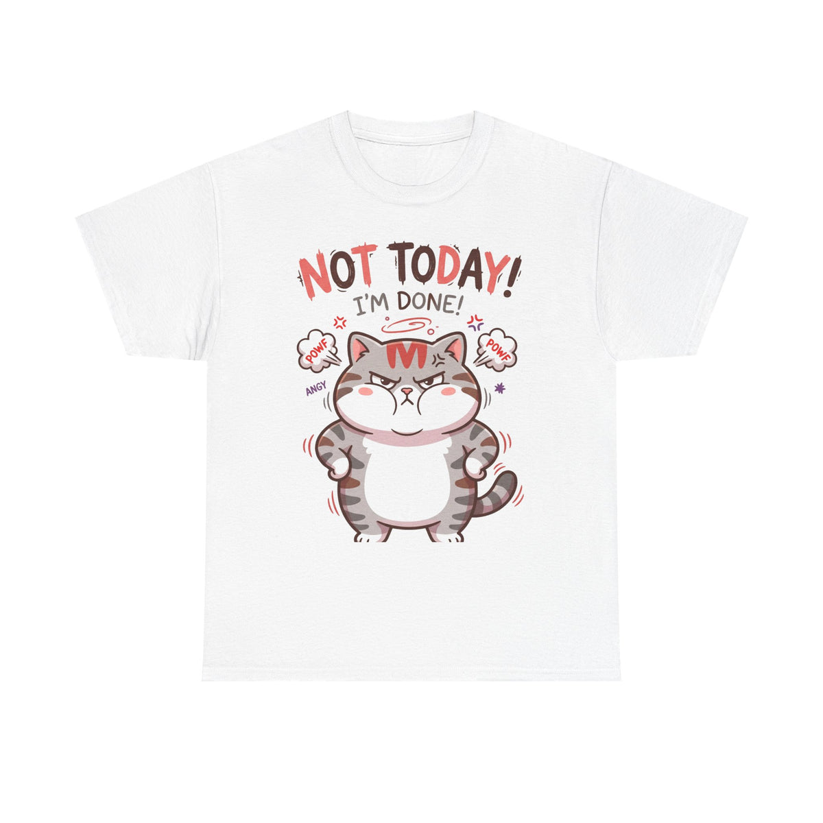 Not Today! I’m Done Cat T-Shirt