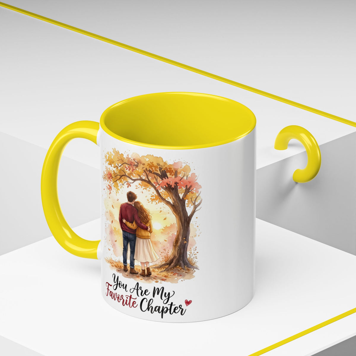You Are My Favorite Chapter Romantic Autumn Coffee Mug