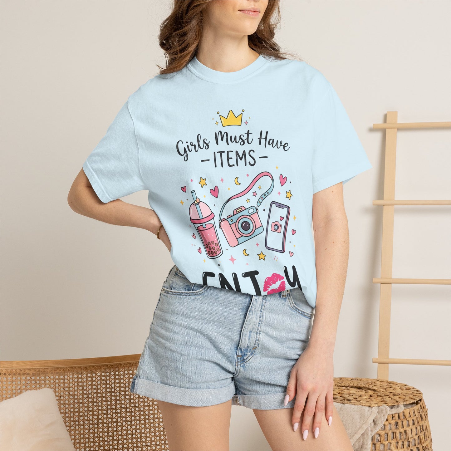 Girls Must Have Items "Enjoy" Graphic T-Shirt
