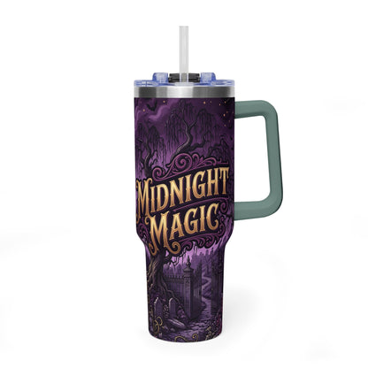 40oz Halloween Haunted Castle Thermal Tumbler