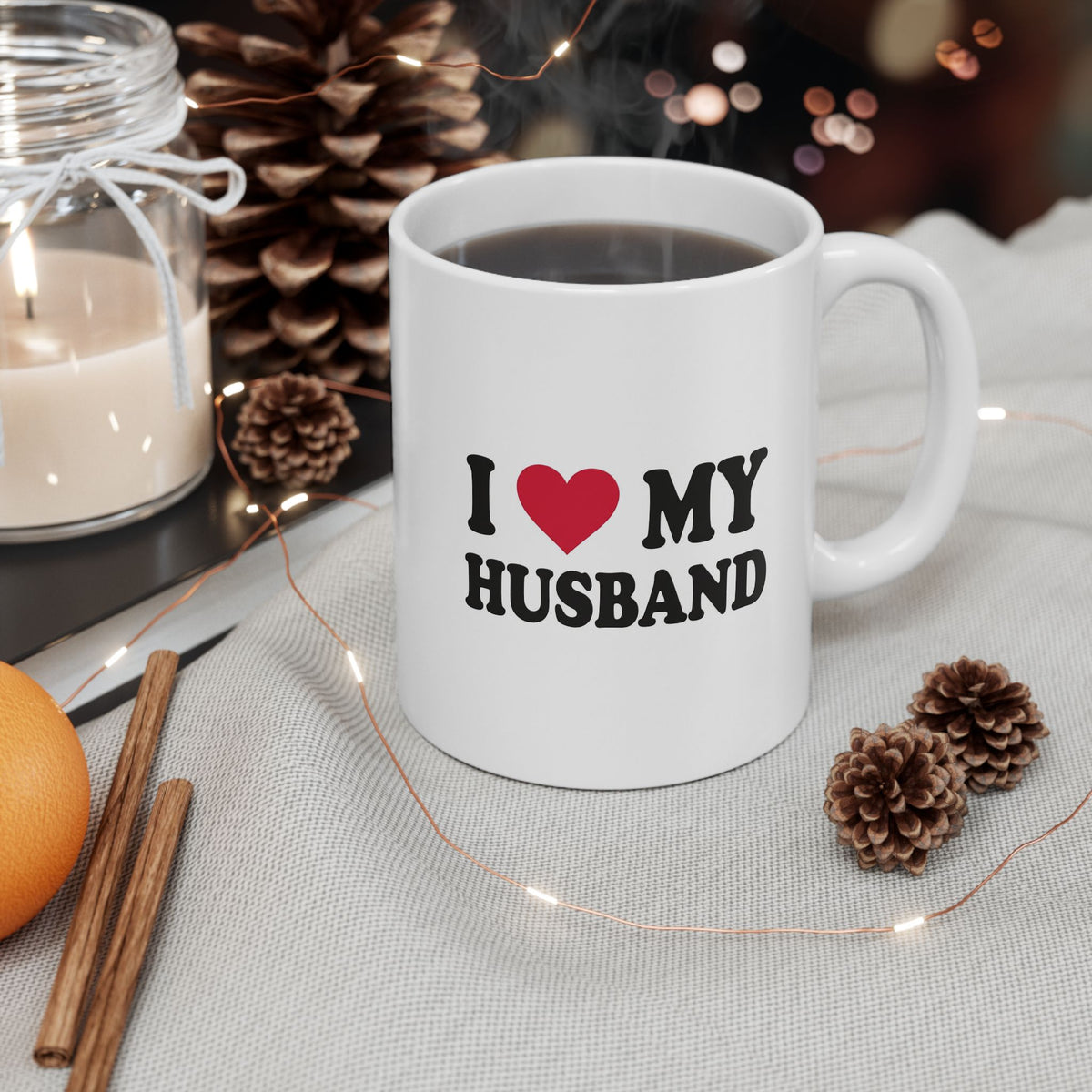 I Love Hunting Ceramic Mug