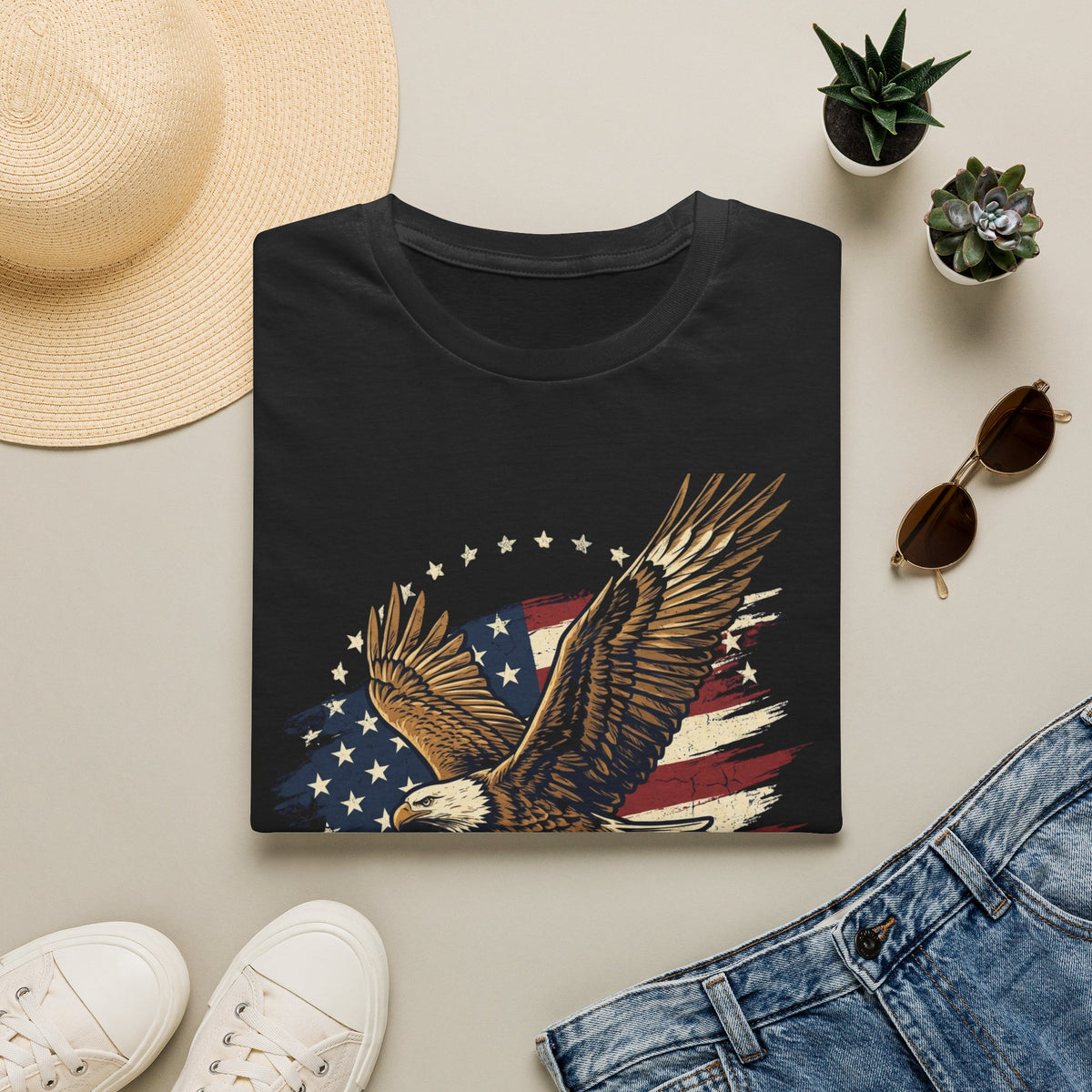 American Eagle 250th Anniversary T-Shirt – 1776–2026 Patriotic Tee