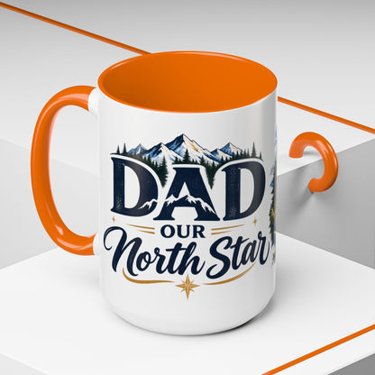 Adventure Compass Mountain Coffee Mug