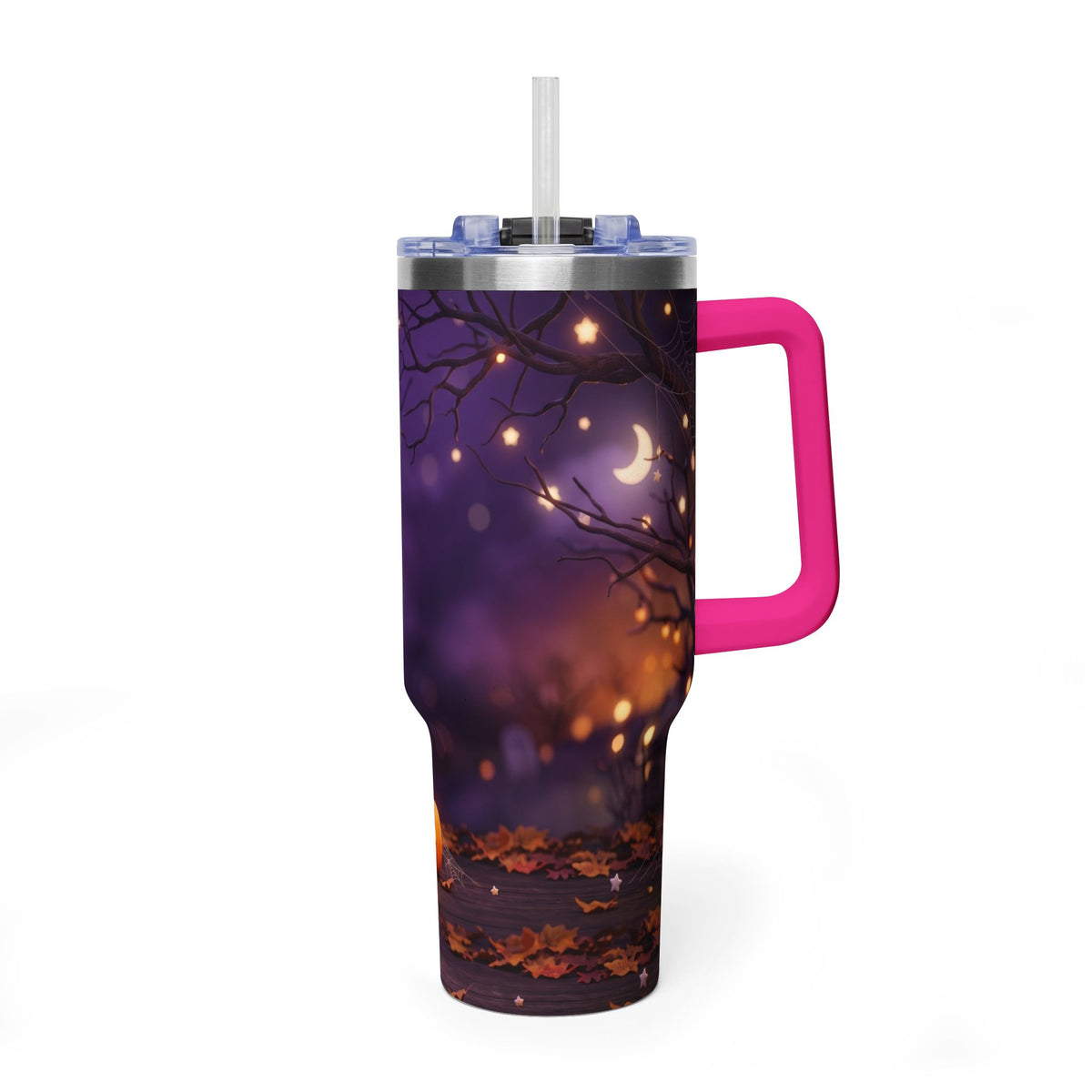 Cute Halloween Ghost 40oz Vacuum Thermal Tumbler
