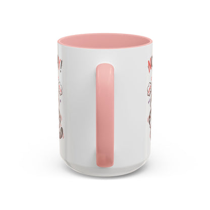 Funny Cat Mug - "Not Today! I'm Done" Accent Coffee Mug (11/15oz)