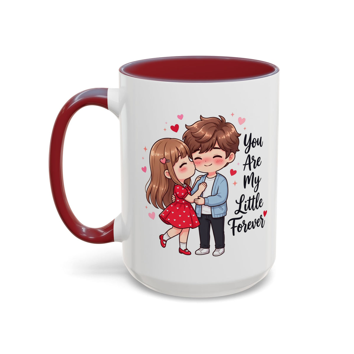 You Are My Little Forever Romantic Couple Coffee Mug