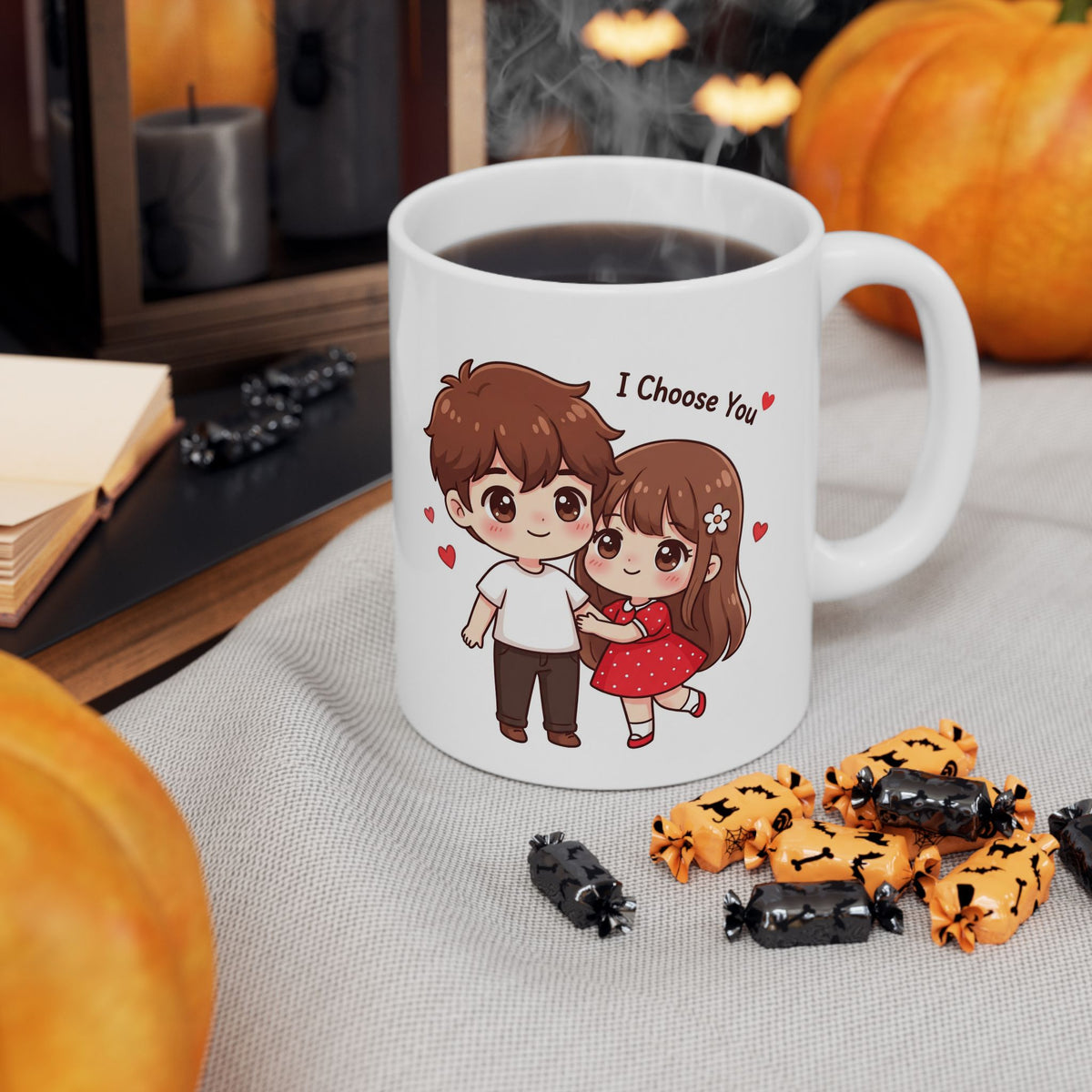Cute Couple Love Ceramic Mug