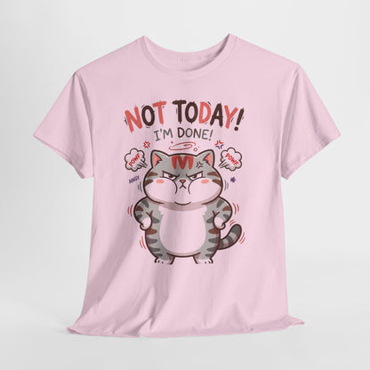 Not Today! I’m Done Cat T-Shirt