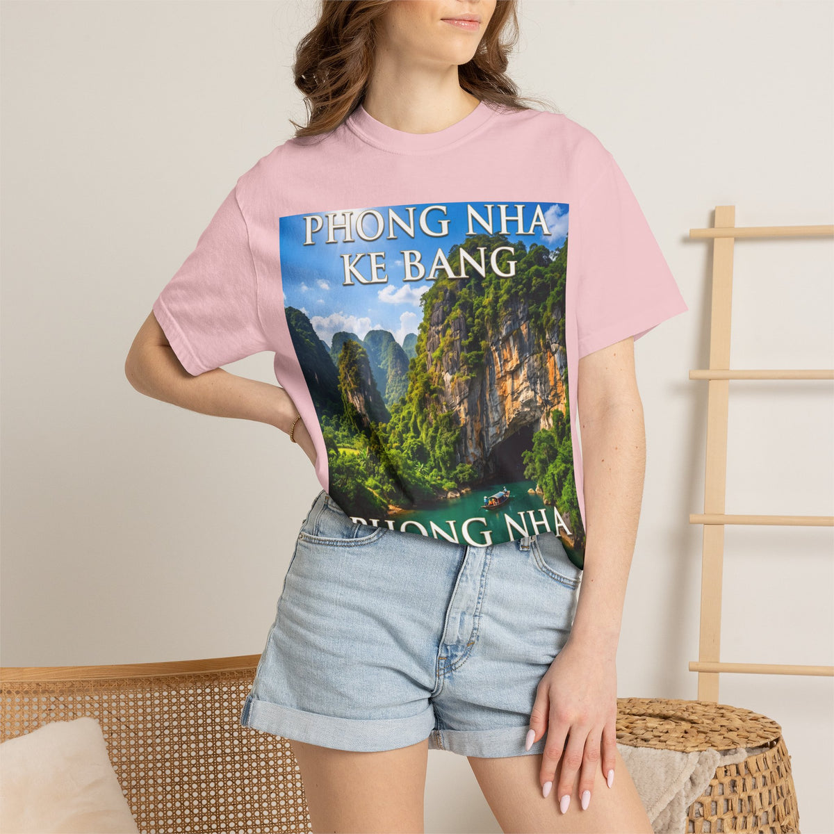 Phong Nha Ke Bang Scenic T-Shirt — Vietnam Landscape Travel Tee