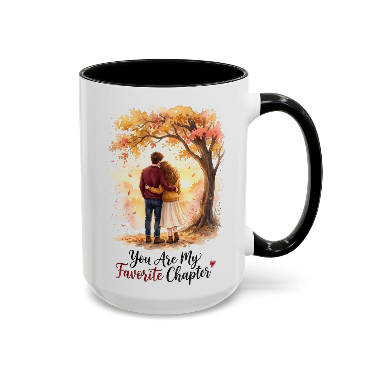 You Are My Favorite Chapter Romantic Autumn Coffee Mug