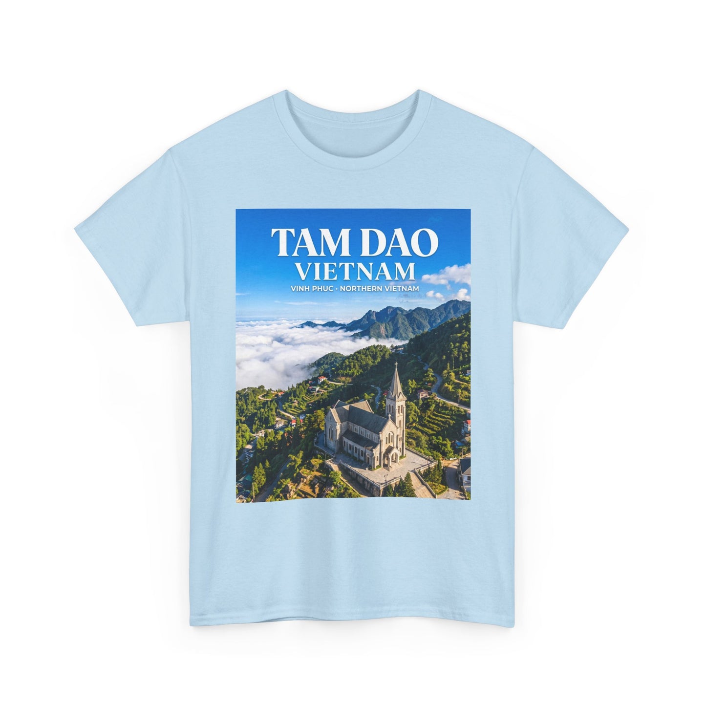 Tam Dao Vietnam Scenic T-Shirt – Mountain Church Travel Tee