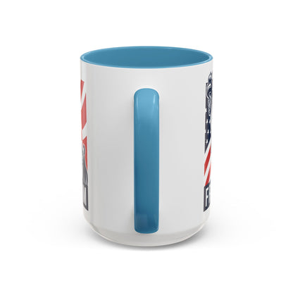 Freedom Statue Accent Coffee Mug — Patriotic Liberty 11/15oz
