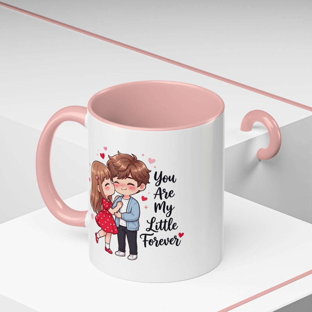 You Are My Little Forever Romantic Couple Coffee Mug